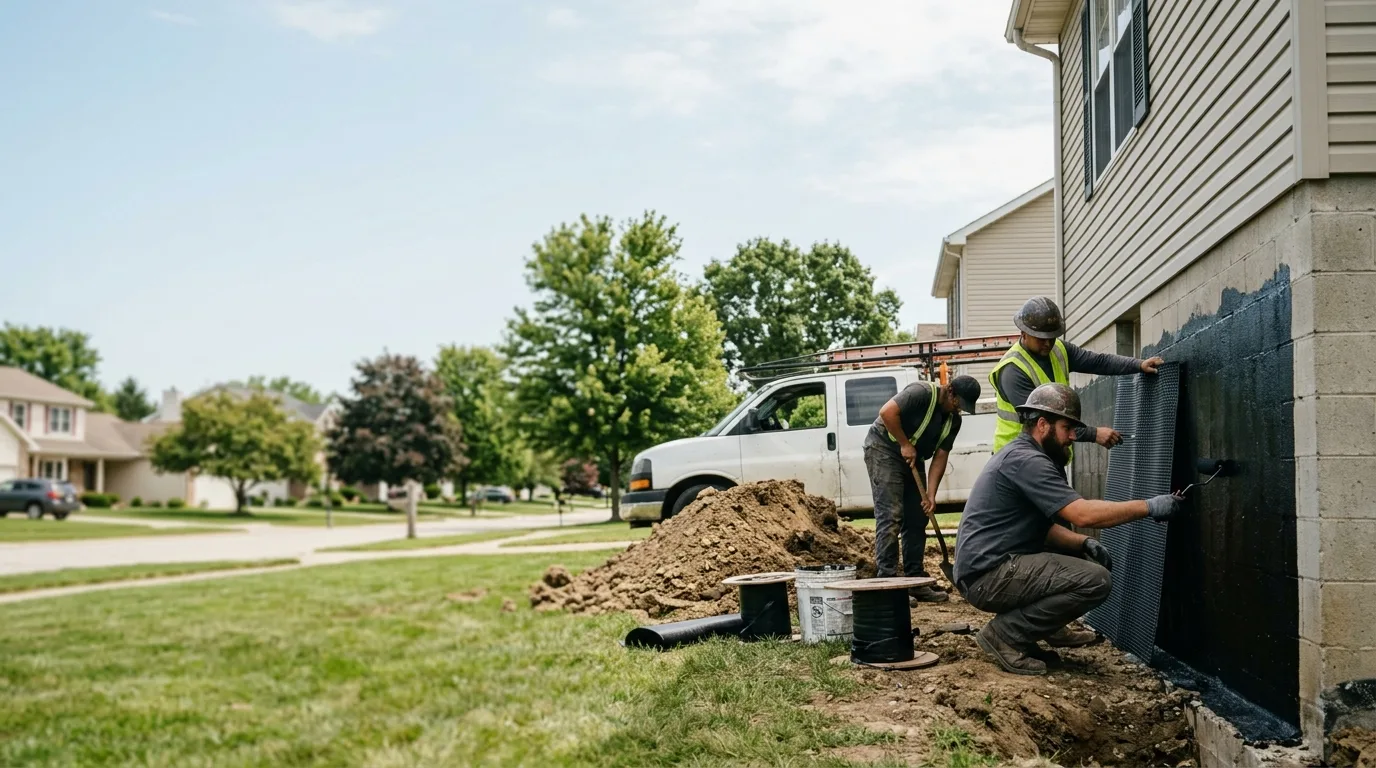 Basement Waterproofing in Kirklin, IN near me